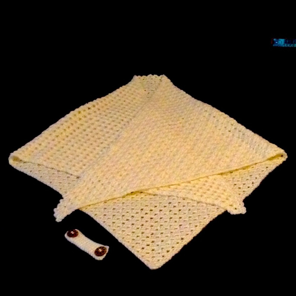 Hand Crocheted Prayer Shawl